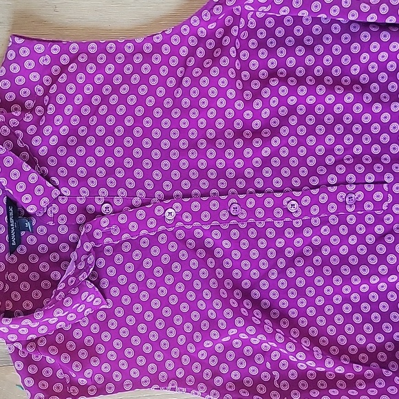 Banana Republic Purple Collard Sleeveless Dress Plus Size 14 - Picture 4 of 5